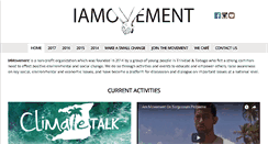 Desktop Screenshot of iamovement.org